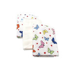 Reusable baby diaper, 70x80 cm, 3 pieces, Baltic Bebe