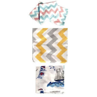 Lot de 3 couches en tissu, 70x80 cm, différents modèles, Bumbi Diaper