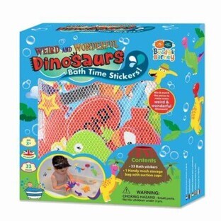 Set de joaca pentru baie Stickere Dinozauri, 3 ani+, Buddy & Barney