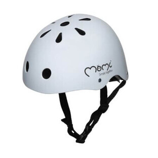 Casco da bicicletta per bambini, Grigio Mat, Momi