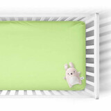 Knitted elastic sheet, 120x60 cm, Pistachio, Tuxi Brands
