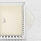 Laken met elastiek, 95x65 cm, Ecru, Tuxi