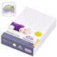 Sheets for swaddling mattress, white, 53x70cm, +0 months, Traumeland