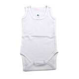 Body Rib Maillot, 3-6 months, White, Baltic