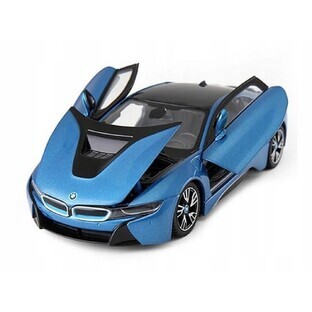 BMW I8 metalen auto, blauw, Rastar