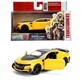 Metal car, scale 1 to 32, Transformers 2016 Chevy Camaro, Jada
