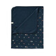 Deken van biologisch katoen, Rabbit Mood Indigo, Fresk