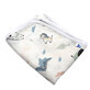 Couverture simple en mousseline, 100x120 cm, +0 mois, modèle Lion, Baltic Baby