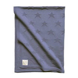 First Hugs New Star knitted blanket, 80x100 cm, Blue Sky, Tuxi Brands