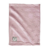 Gebreide deken First Hugs New Star, 80x100 cm, Candy Pink Salmon, Tuxi Merken