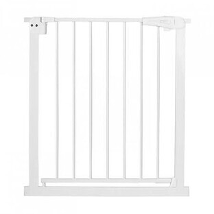 Puerta de seguridad Paxi, 75-103 cm, Blanca, MoMi