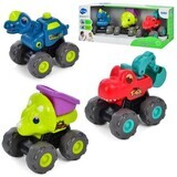 Set Dinosaur vehicles with pull back system, + 18 months, Hola