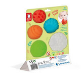 Pelotas sensoriales con forma de animales Baby, Clementoni