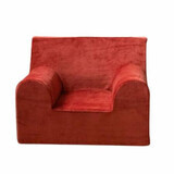 Velvet armchair for children, Caramiziu, Twindeco