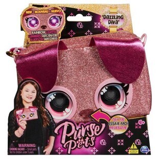 Dazzling Diva Rainbow Lights Interaktive Handtasche, Handtasche Haustiere