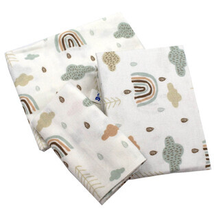 Parure de lit 3 pièces, 120x60 cm, Baltic Bebe