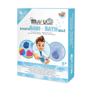 Mini bath balls laboratory, + 8 years, Buki