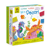 Plasticine, Let's decorate, Crea Dudu, +3 years, Playground