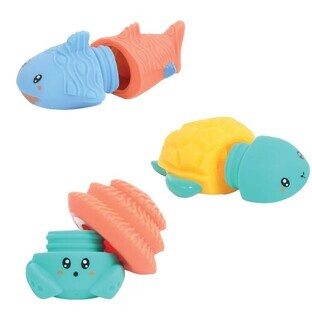 Set of 3 Washable Silicone Hangers, Ludi