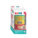 Satz von 4 Badewannenrollen, +10 Monate, Ludi