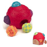 Set of 6 coloured balls, B.Toys