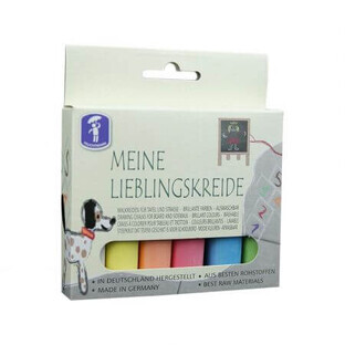 Premium chalk set, 6 pieces, Feuchtmann