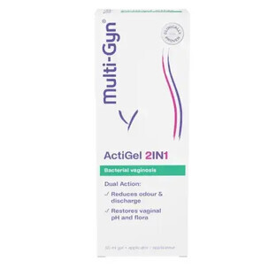 Actigel Multi-Gyn to prevent and treat vaginal discomfort, 50 ml, Bioclin