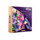 Wood &amp; Craft wooden frame modelling set, 21 x 21 cm, +12 years, Flowers 2, Okto