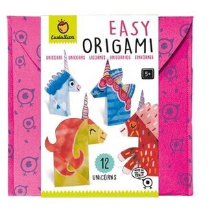 Origami set for beginners Unicorns, +5 years, Ludattica
