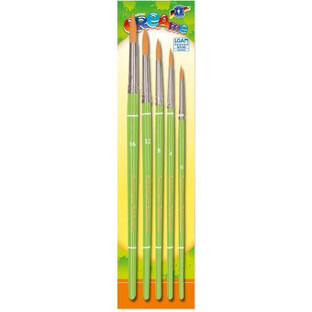 Juego de pinceles, 5 piezas, Feuchtmann