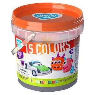 Ensemble de pâte à modeler Monsters Company Lovin'Do, +3 ans, Okto