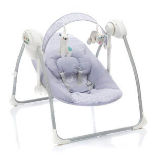 Flippi Lounger Geometric design with 3 swing speeds, Fillikid