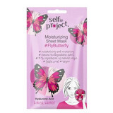 Masque hydratant pour le visage FlyButterfly, 15 ml, Selfie Project