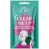 Clear Me Up Illuminating Cleansing Face Mask, 20 ml, Selfie Project
