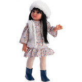 Sabrina Brown Doll with Vest and White Head, +3 years, 40 cm, Asivil