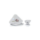 2-piece embroidered towel set with mitten, Grey Elephant Family, Fillikid