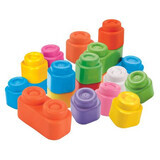 Set of 40 soft cubes, 6 - 36 months, Clementoni