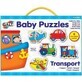 Set of 6 puzzles with 2 pieces Transport, Galt