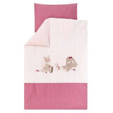 Pink bedding set, Nattou