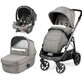 Veloce Primo Primo Viaggio Lounge, City Grey, 3 in 1 Kinderwagensystem, Peg Perego