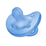 PhysioSoft anatomic silicone soother, 6-16 months, Blue, Chicco