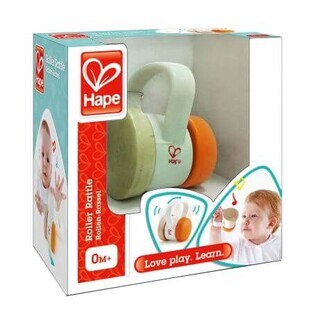 Roll rattle, +0 months. Hape
