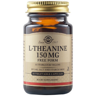 L-Theanine 150 mg, 30 capsules, Solgar