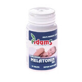 Melatonin sublingual, 50 tablets, Adams Vision