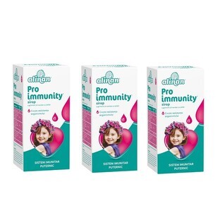 Confezione Pro Immunity Alinan Sciroppo Alinan (3 al prezzo di 2), 150 ml, Fiterman Pharma