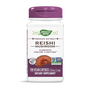 Reishi Natures Way, 100 capsules, Secom