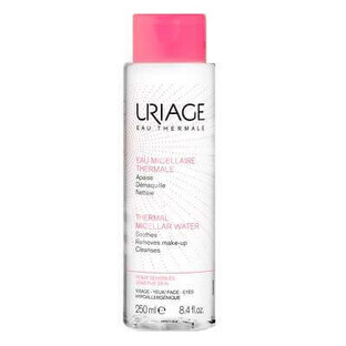 Cleansing water for skin prone to redness, 250 ml, Uriage