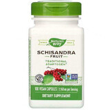 Schizandra Fruit Natures Way, 100 capsules, 580 mg, Secom