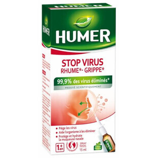 Humer Stop Virus Nasal Spray, 15 ml, Urgo