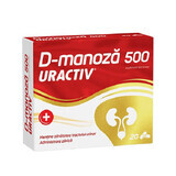 Uractiv D-mannose 500mg, 20 capsules, Fiterman